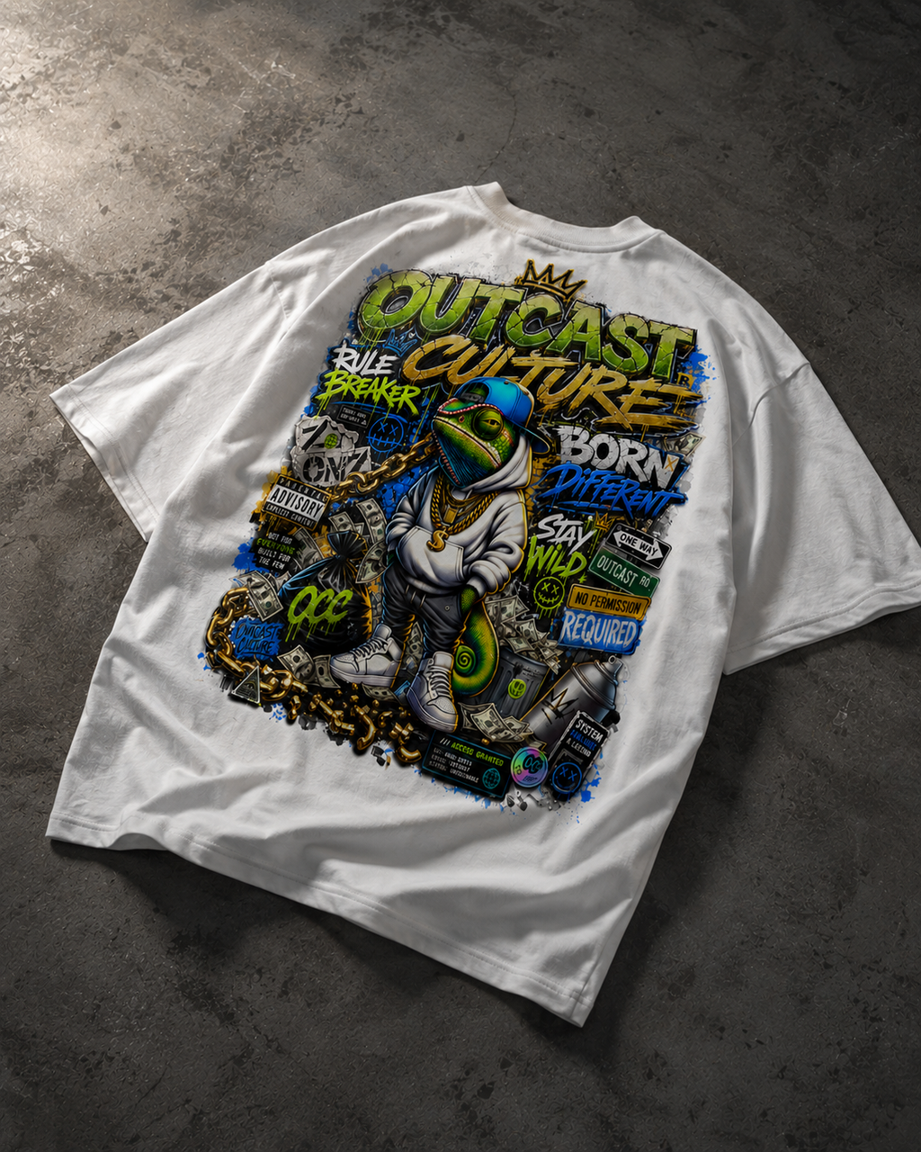 Outcast Culture Oversized Tee