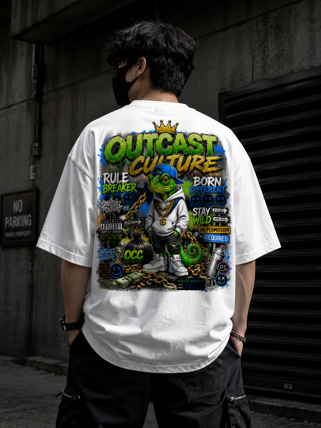 Outcast Culture Oversized Tee