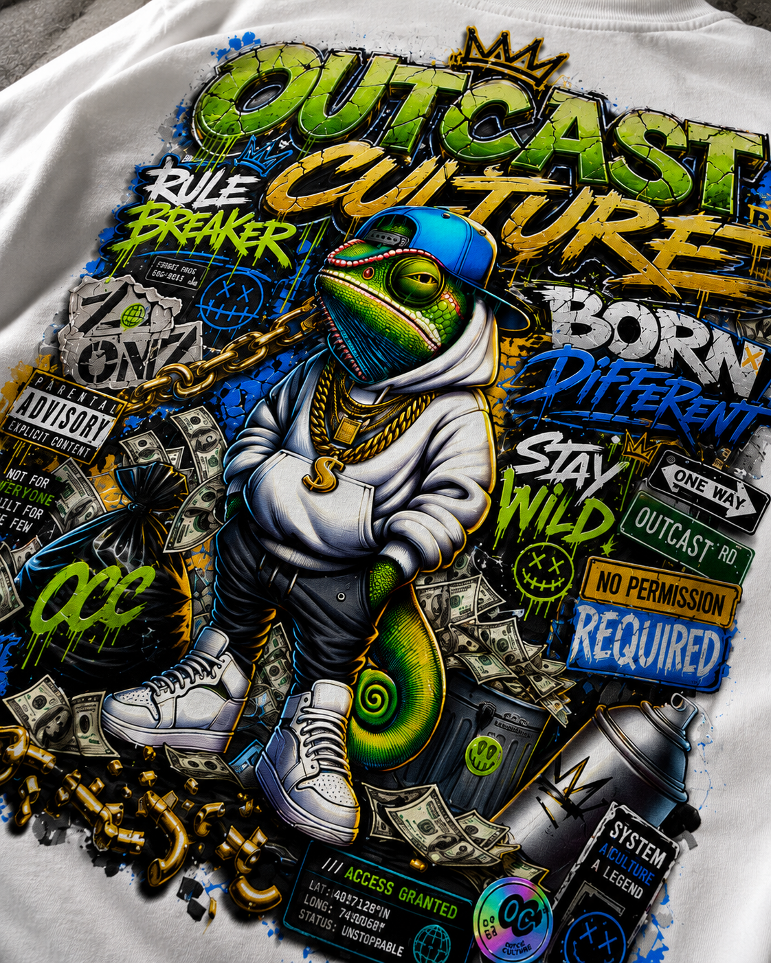 Outcast Culture Oversized Tee