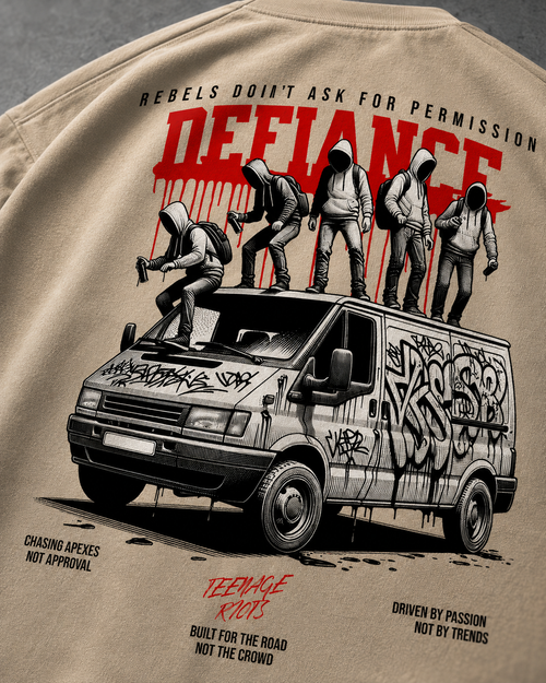 Defiance: Teenage Riots Oversized Tee