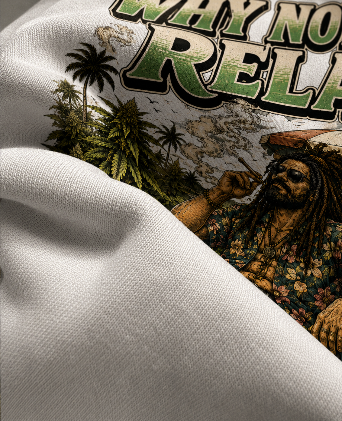 Why Not Just Relax? Oversized Tee