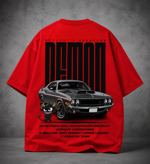 Demon: Hellcat's Ancestor Oversized Tee