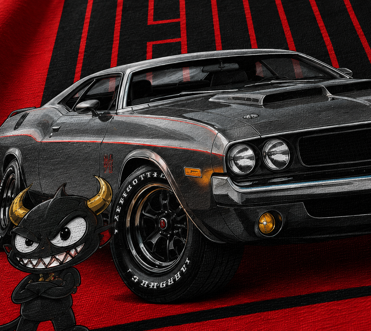Demon: Hellcat's Ancestor Oversized Tee
